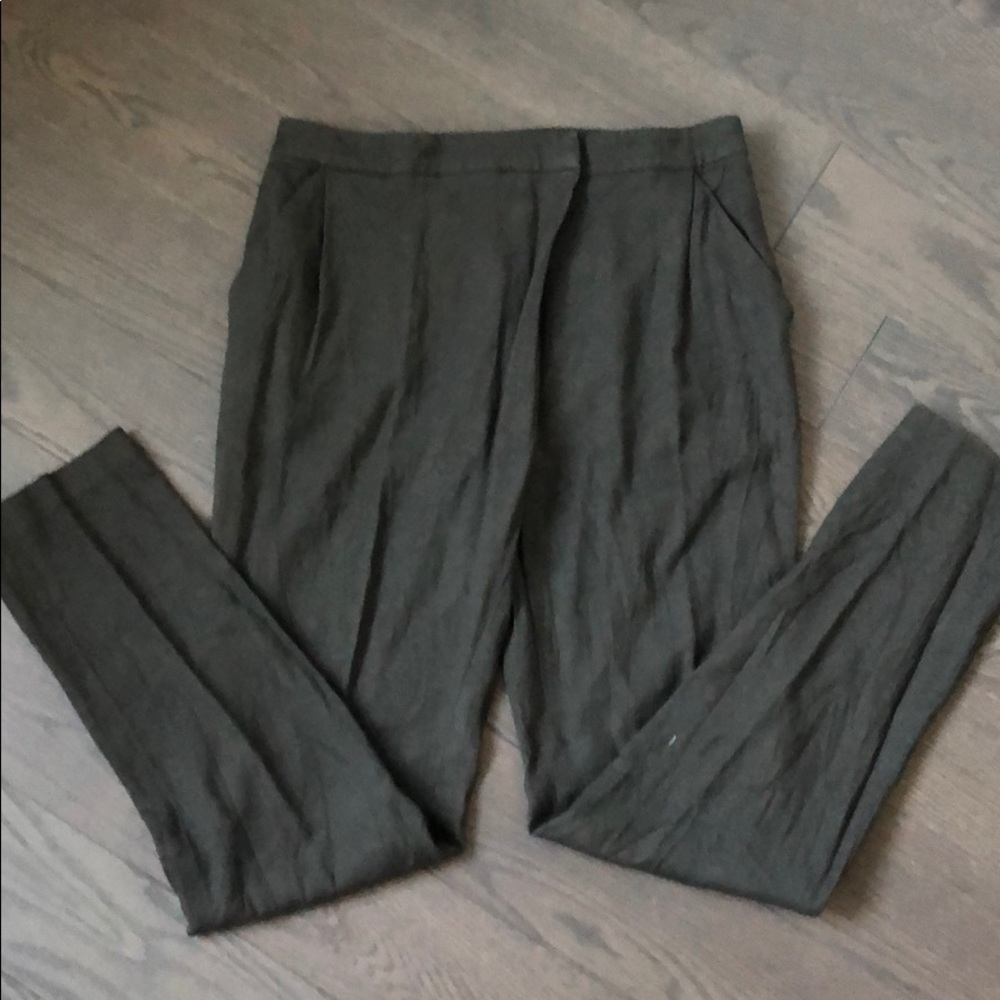 (2-for-1) Obakki linen tapered pants